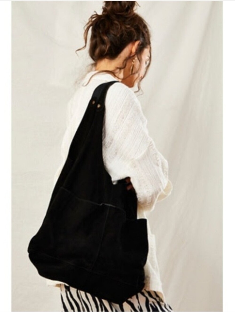 Free People Paris Suede Tote